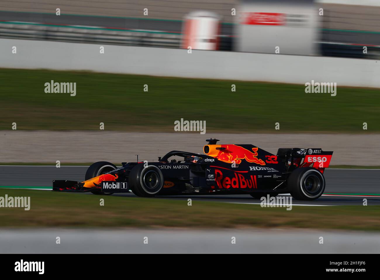 Red bull racing rb16 max verstappen hi-res stock photography and images ...