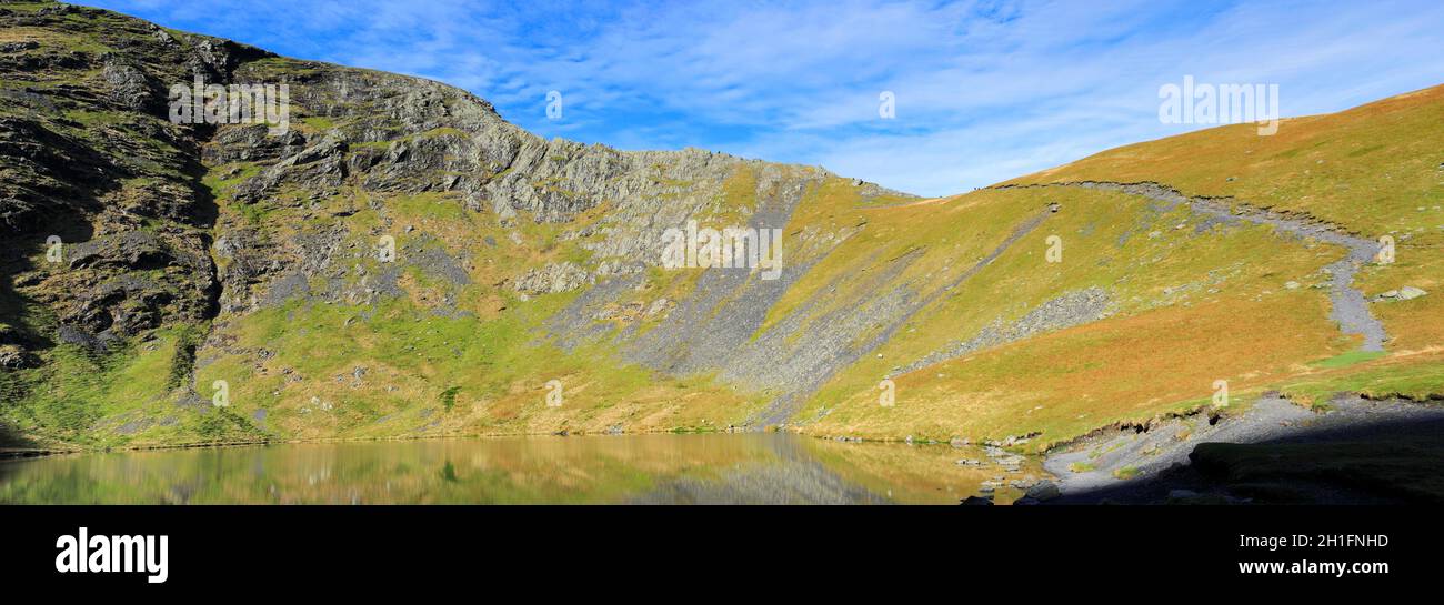 Scales Tarn and Sharp Edge, Blencathra fell, Lake District National