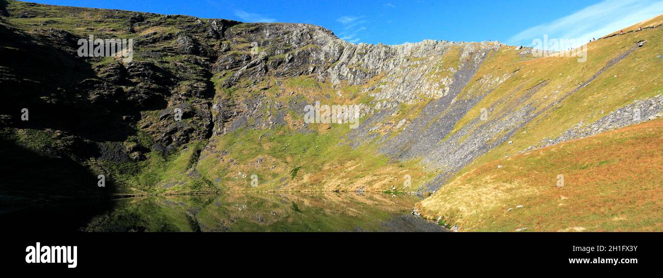 Scales Tarn and Sharp Edge, Blencathra fell, Lake District National