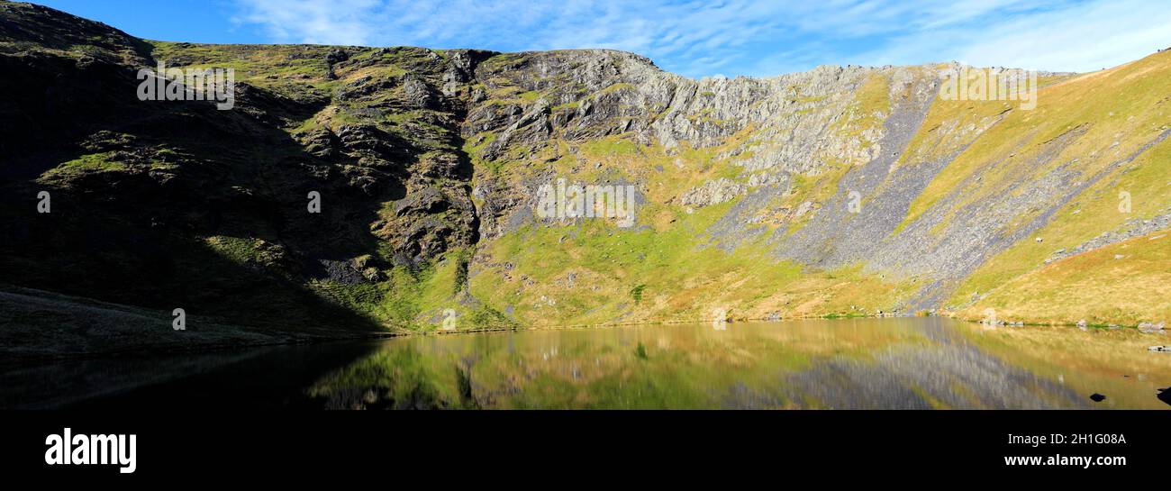Scales Tarn and Sharp Edge, Blencathra fell, Lake District National