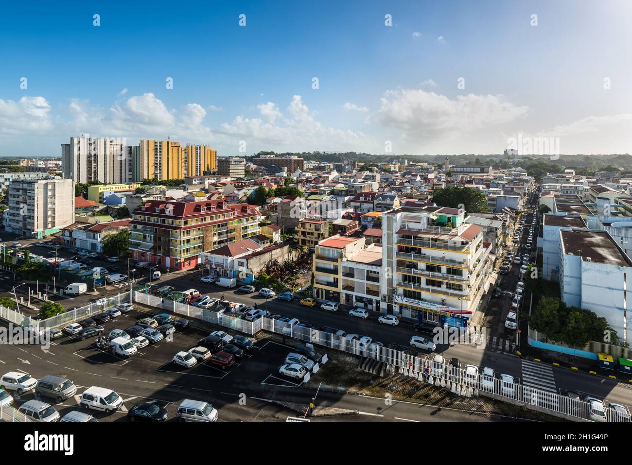 PointeaPitre, Guadeloupe December 20, 2016 View of PointeaPitre