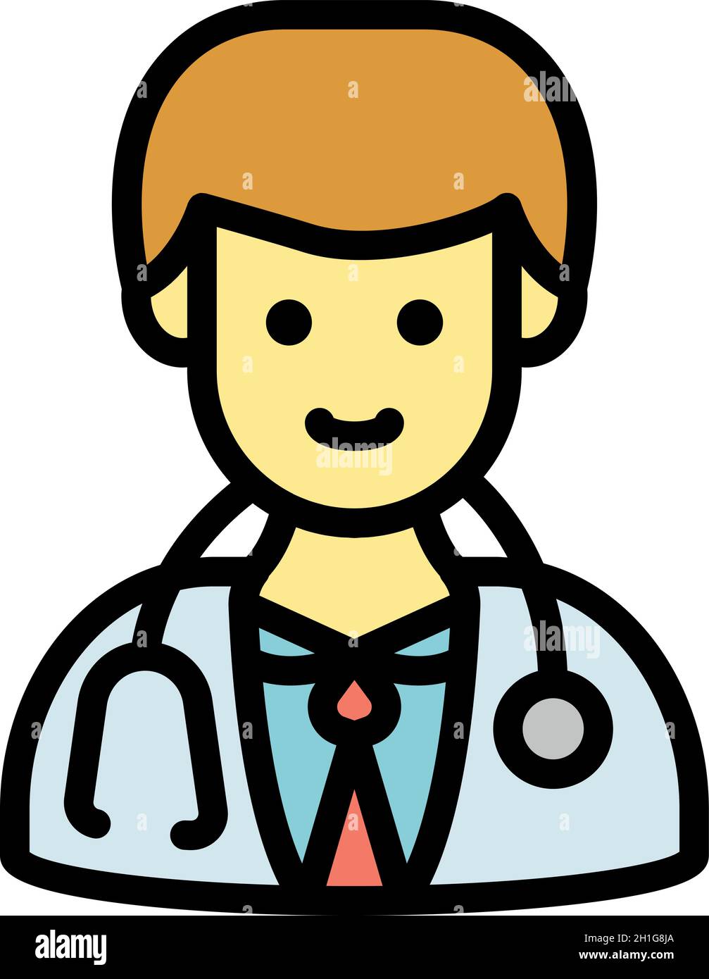 Logo medico Stock Vector Images - Alamy
