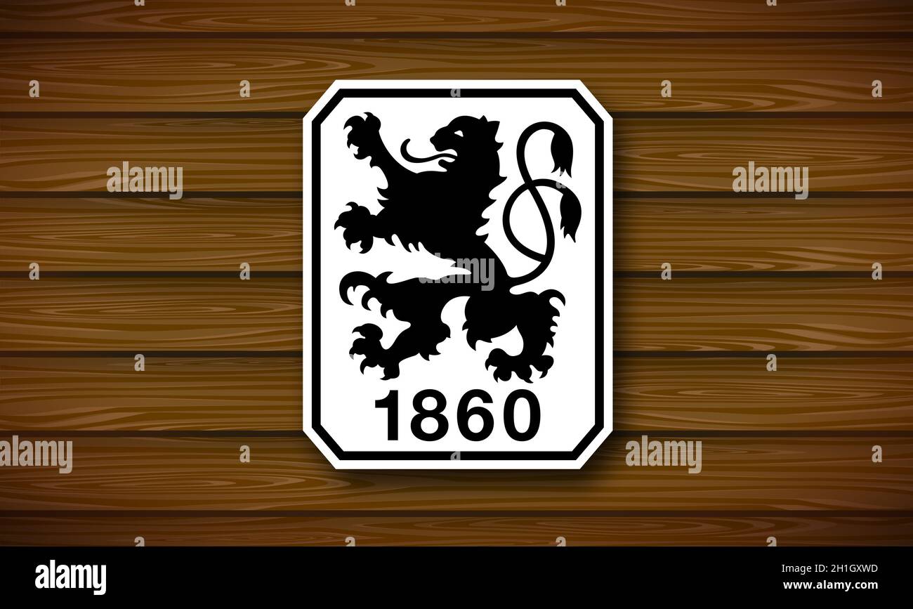 Coat of arms TSV 1860 Munich, Munich, a football club from Germany Stock  Photo - Alamy