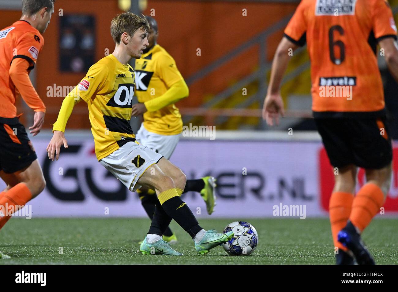 VOLENDAM, NETHERLANDS OCTOBER 18 Pjotr Kestens of NAC Breda during