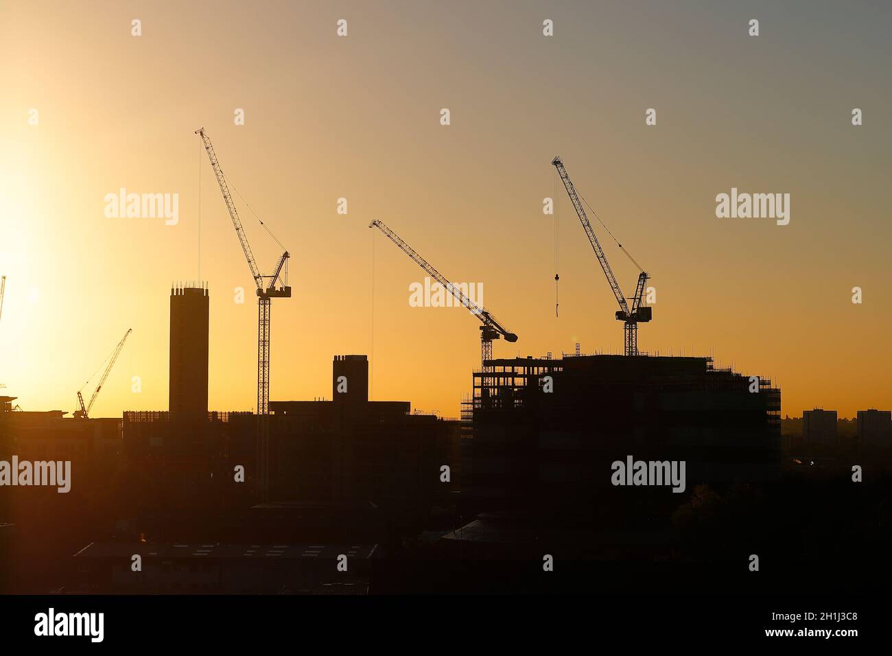 Construction of 665 build to rent apartments on the Monk Bridge site in