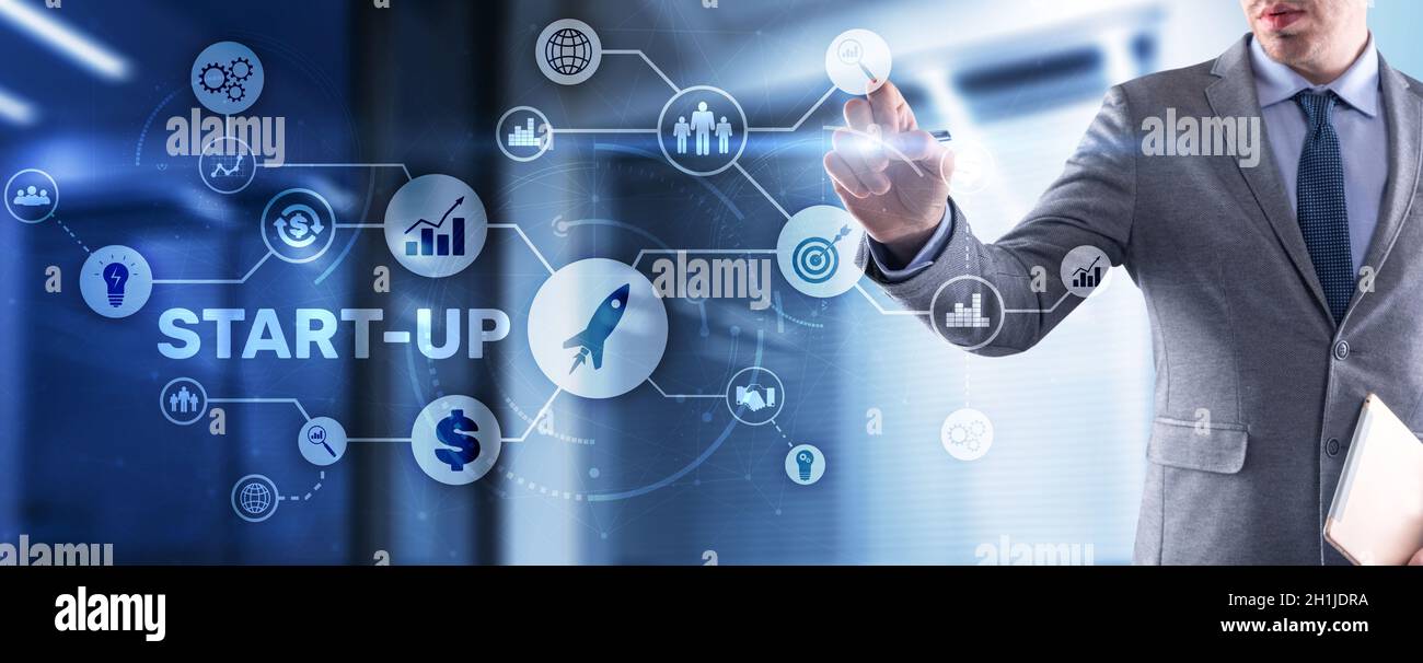 Start Up Mission Business Launch Team Success Concept 2022 Stock Photo ...