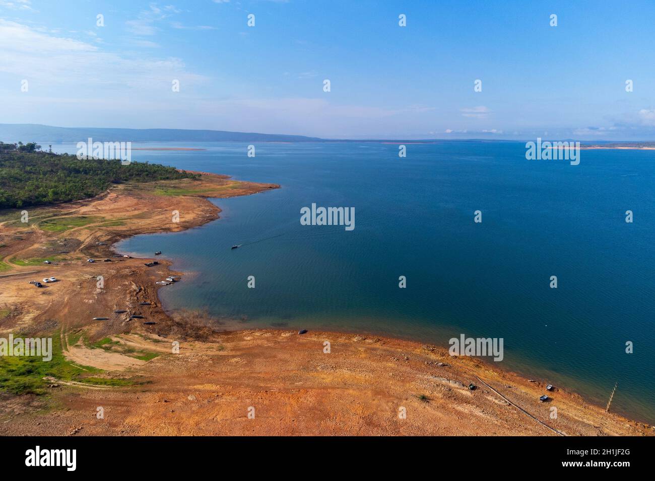 lake Tres Marias, Brazil Stock Photo