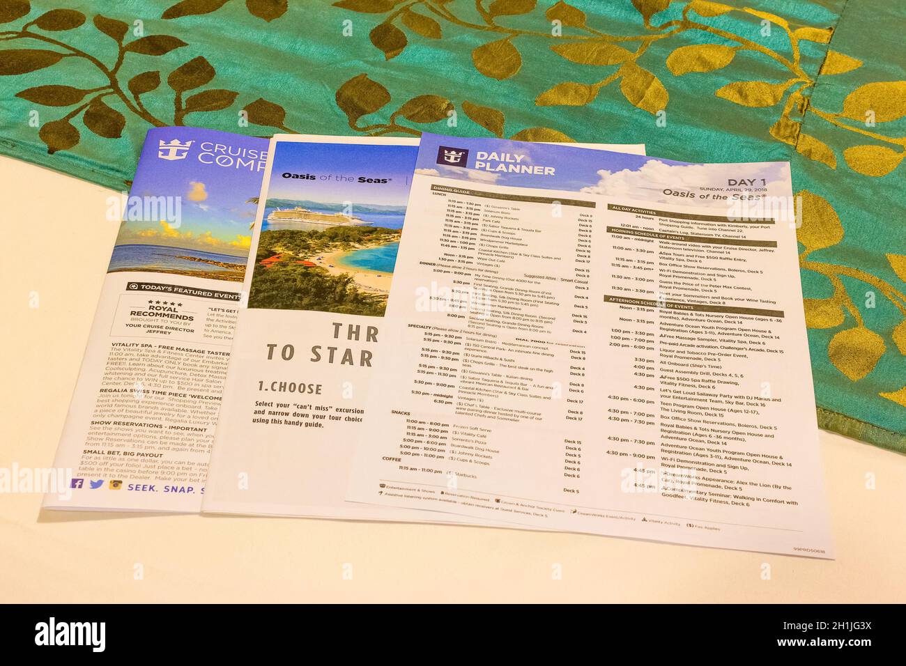 Cape Canaveral, USA APRIL 29, 2018 The Daily Planner and Cruise