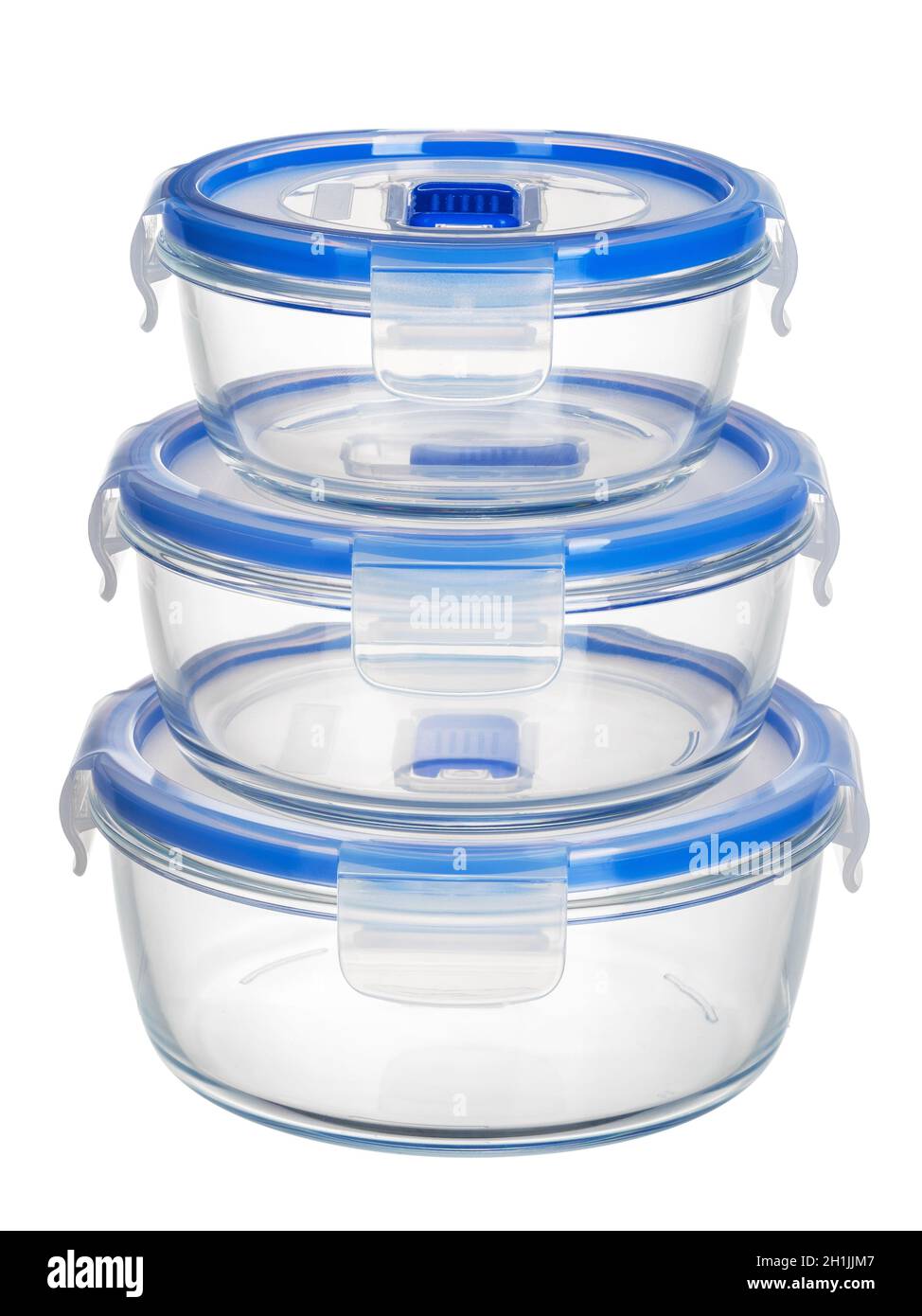 Glass container with lid isolated on white background Stock Photo Alamy