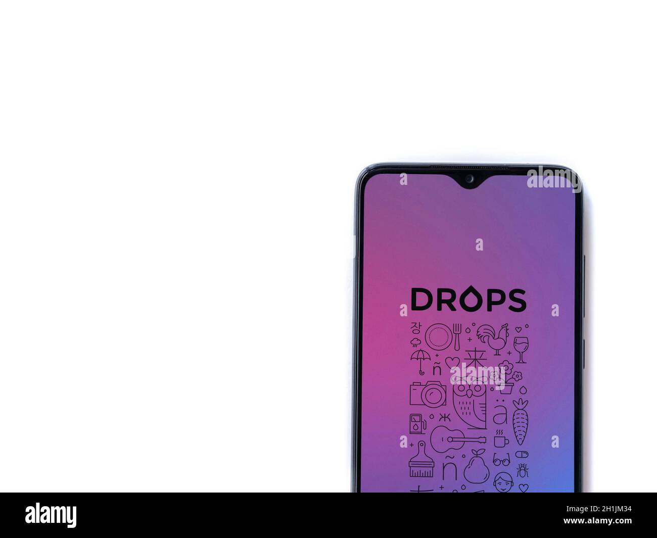 Drops language learning hi-res stock photography and images - Alamy