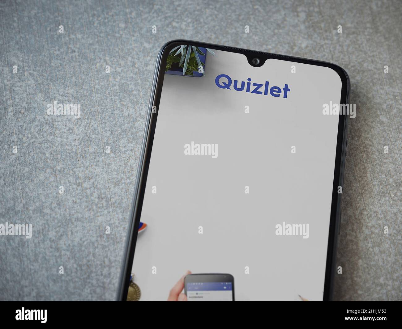 Lod, Israel July 8, 2020 Quizlet Language learning app launch