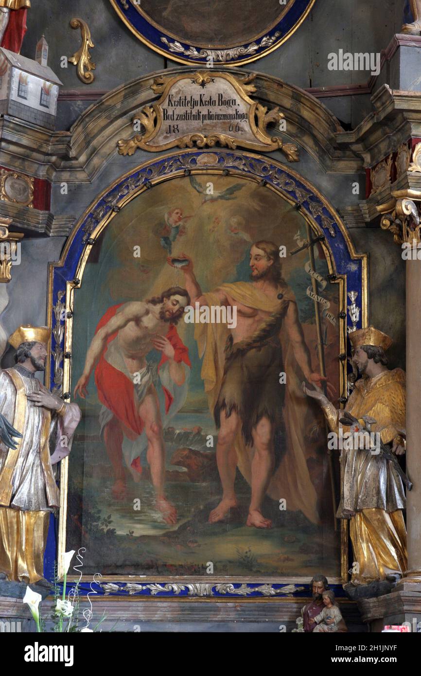Baptism of the Lord Stock Photo - Alamy