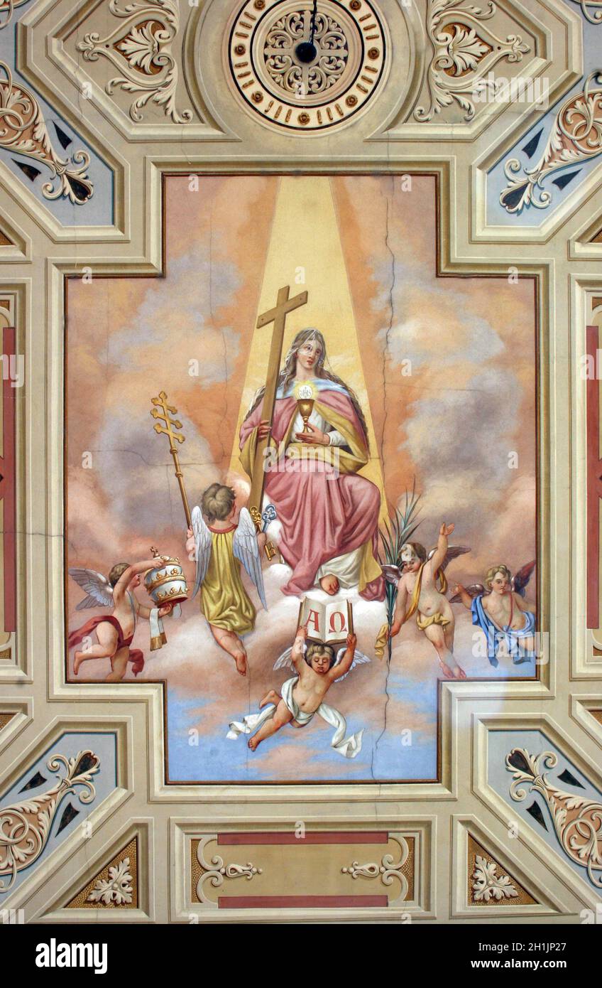 Assumption of Mary Stock Photo - Alamy