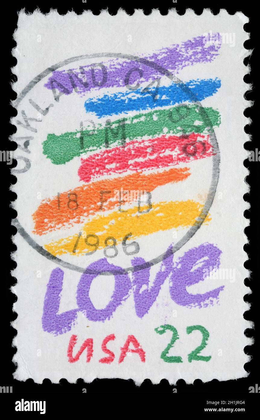 Post stamp love hi-res stock photography and images - Alamy