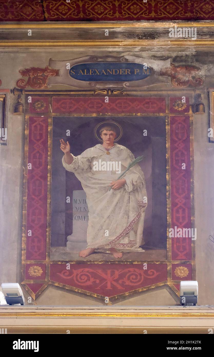 Icon Of St. Alexander The New Martyr – PEHHNU