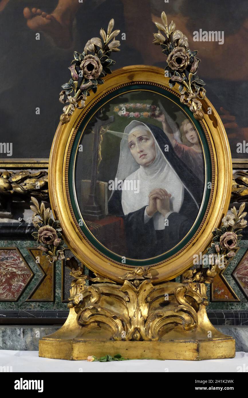 Saint Rita of Cascia in Chapel of St Michael the Archangel, Basilica di