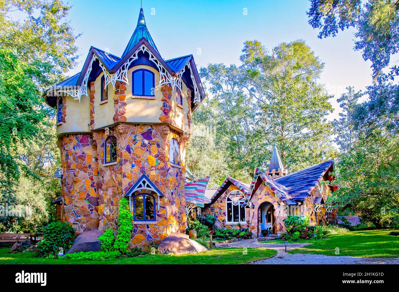 Mosher Castle is pictured, Oct. 16, 2021, in Fairhope, Alabama. The