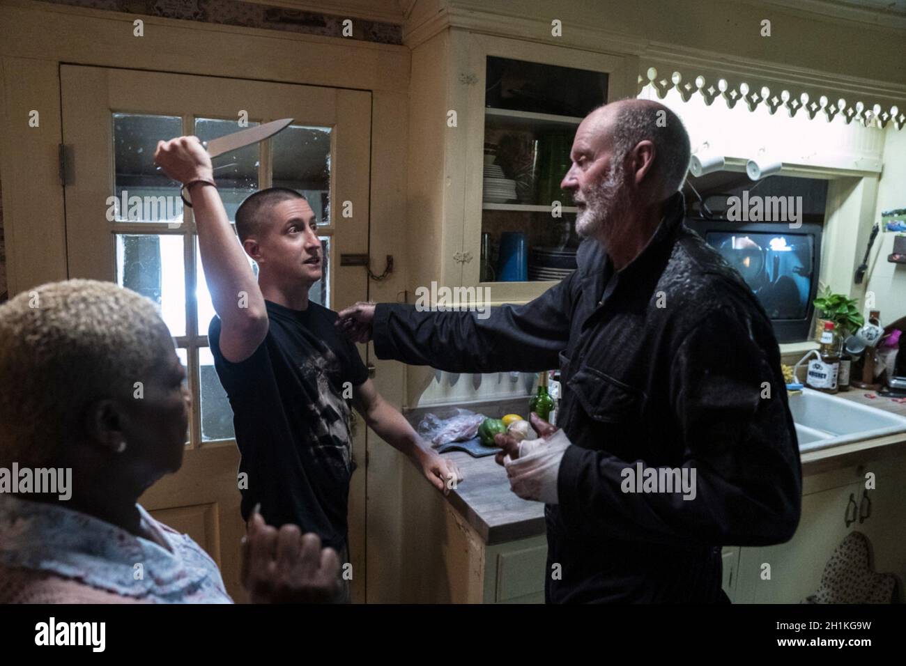 HALLOWEEN KILLS, from left director David Gordon Green, James Jude