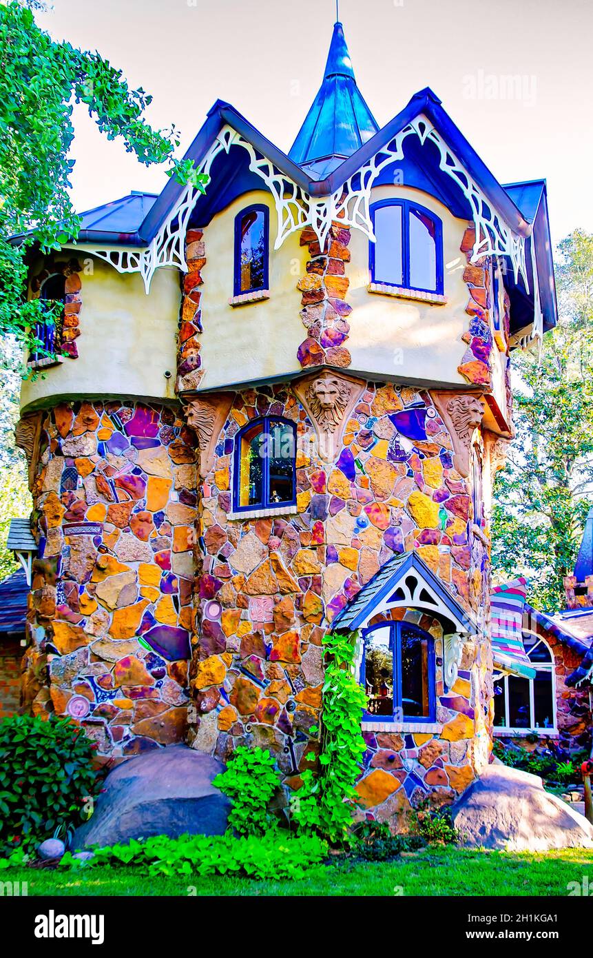 Mosher Castle is pictured, Oct. 16, 2021, in Fairhope, Alabama. The