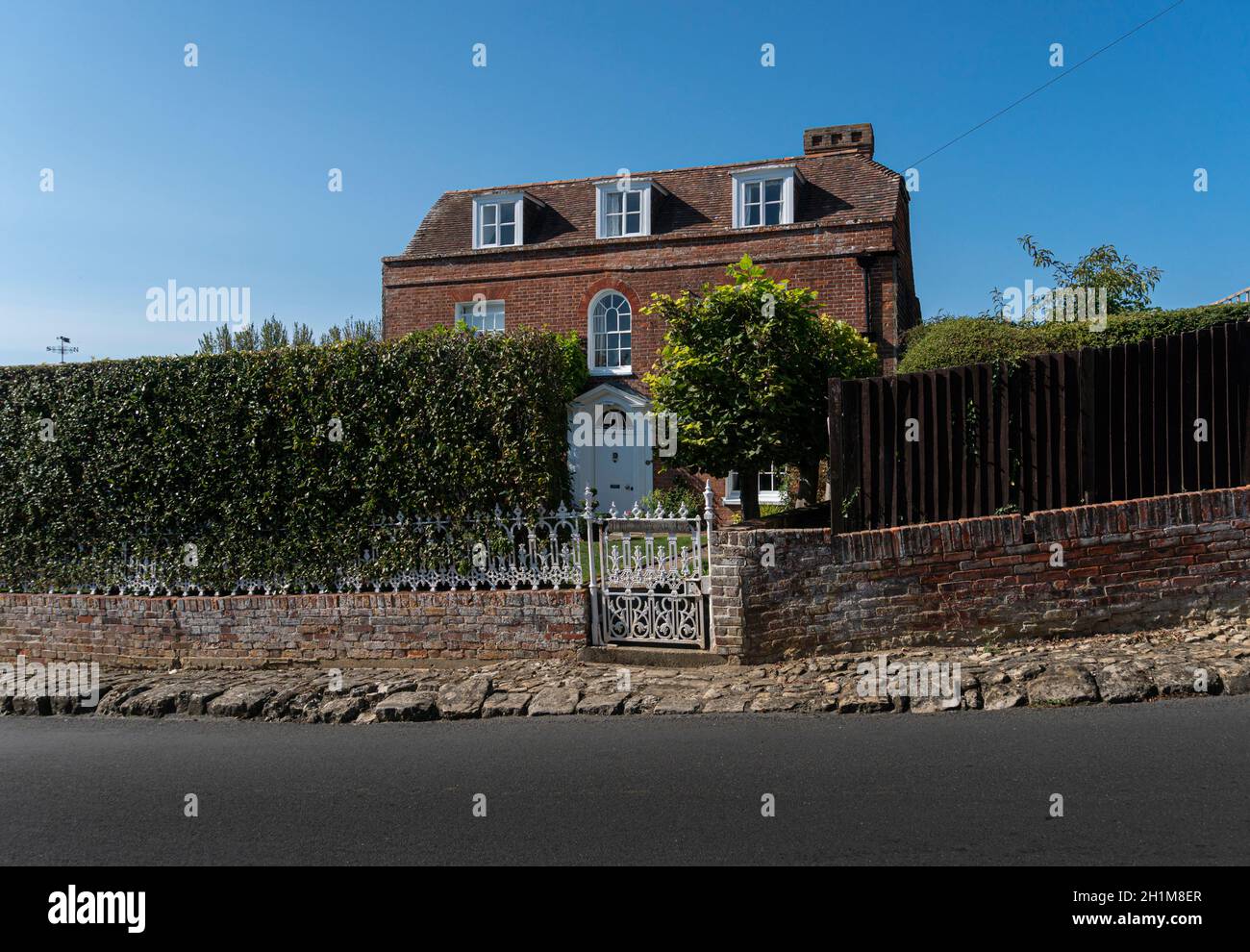 The old vicarage in the village of Egerton, Kent, UK Stock Photo Alamy