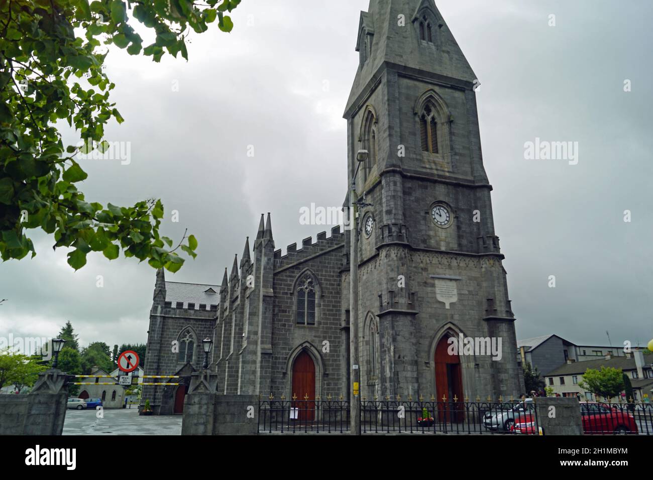 Church in Ballina, Ireland Stock Photo