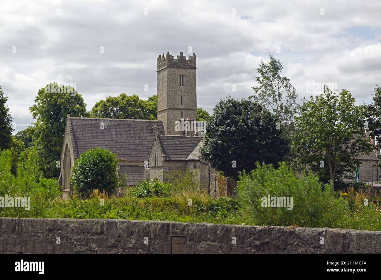 The Adare Friary, located in Adare, County Limerick, Ireland, formerly known as the 'Black Abbey', is an Augustinian Friary founded in 1316 by the Ear Stock Photo