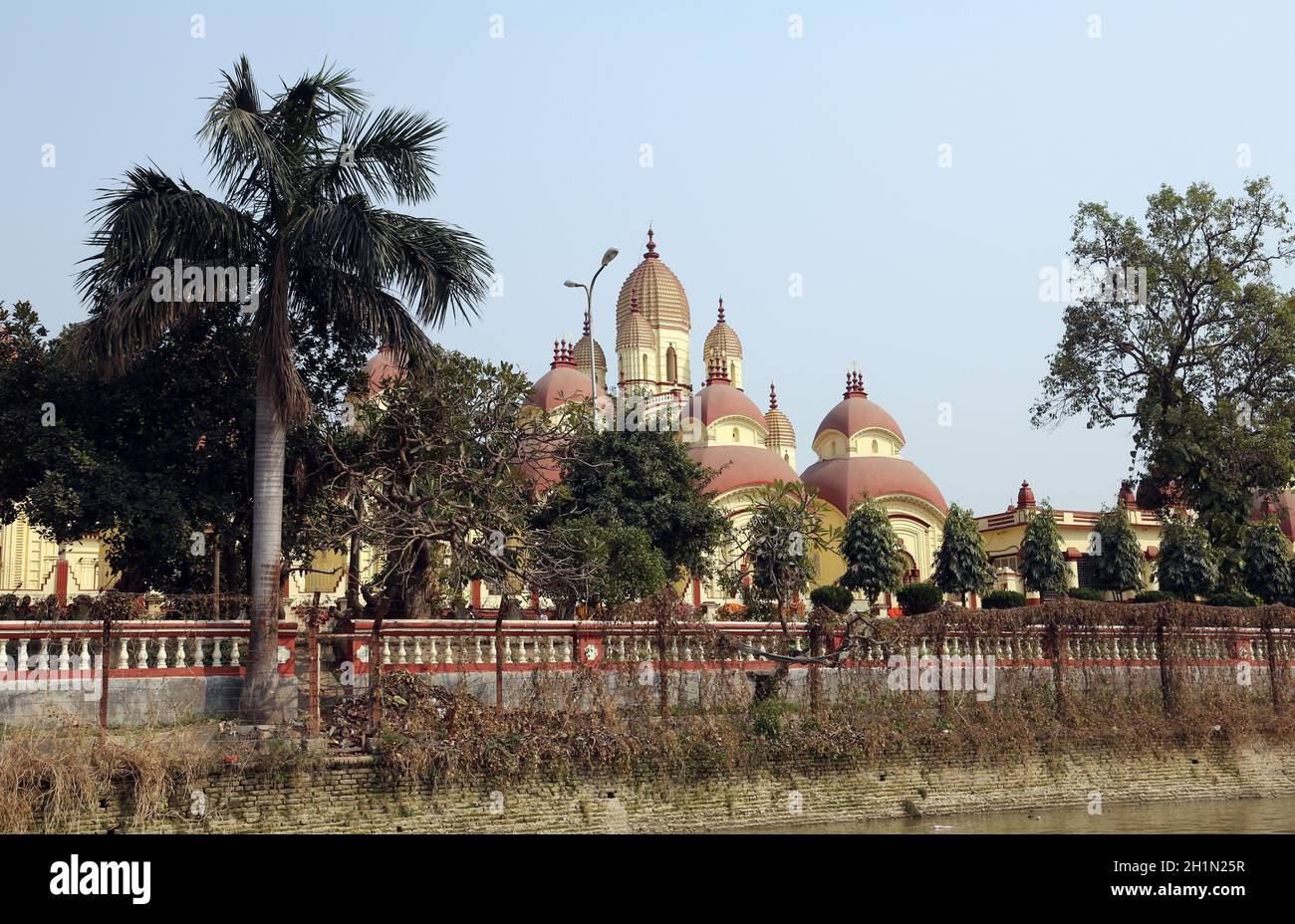 Dakshineswar Kali Temple in Kolkata Stock Photo