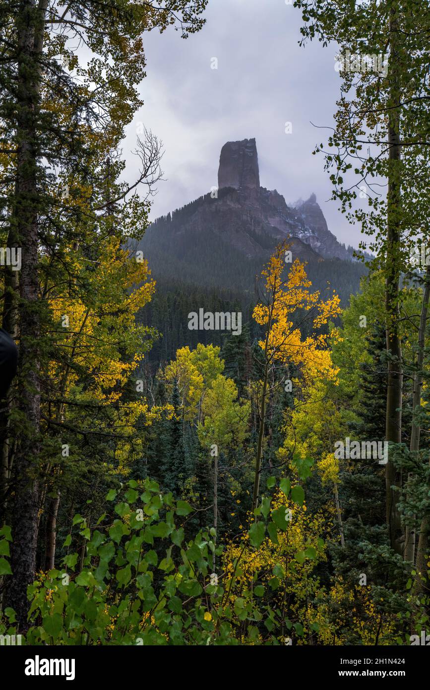 CHIMNEY ROCK OWL CREEK PASS UNCOMPAHGRE NATIONAL FOREST RIDGWAY 