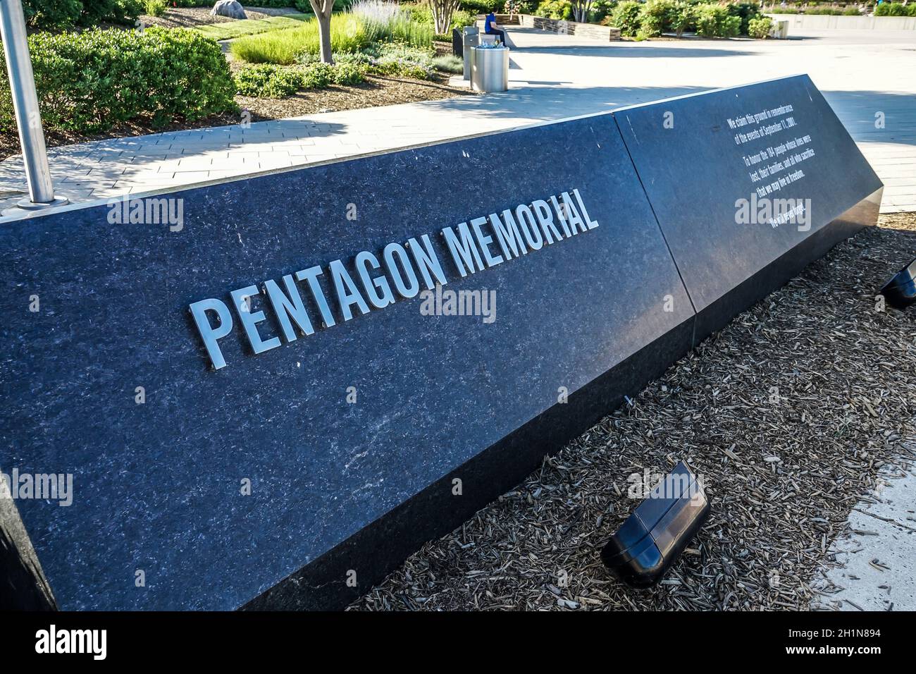 Pentagon Memorial (Washington, DC). Shooting Location Washington, DC