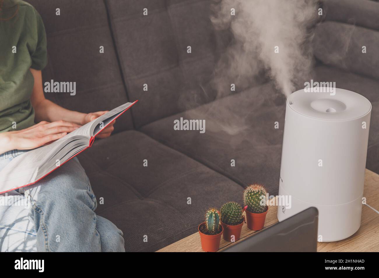 Work ultrasonic humidifier on table hi-res stock photography and images ...