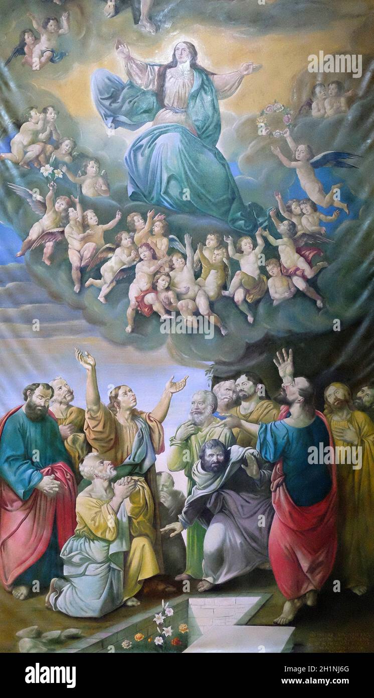 Assumption of the Blessed Virgin Mary, altarpiece in Zagreb cathedral