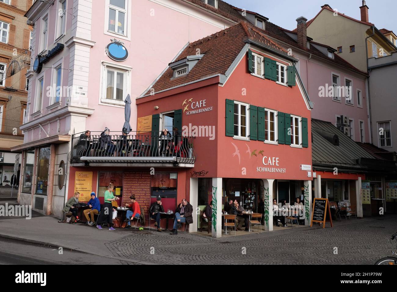 Graz cafe hi-res stock photography and images - Alamy