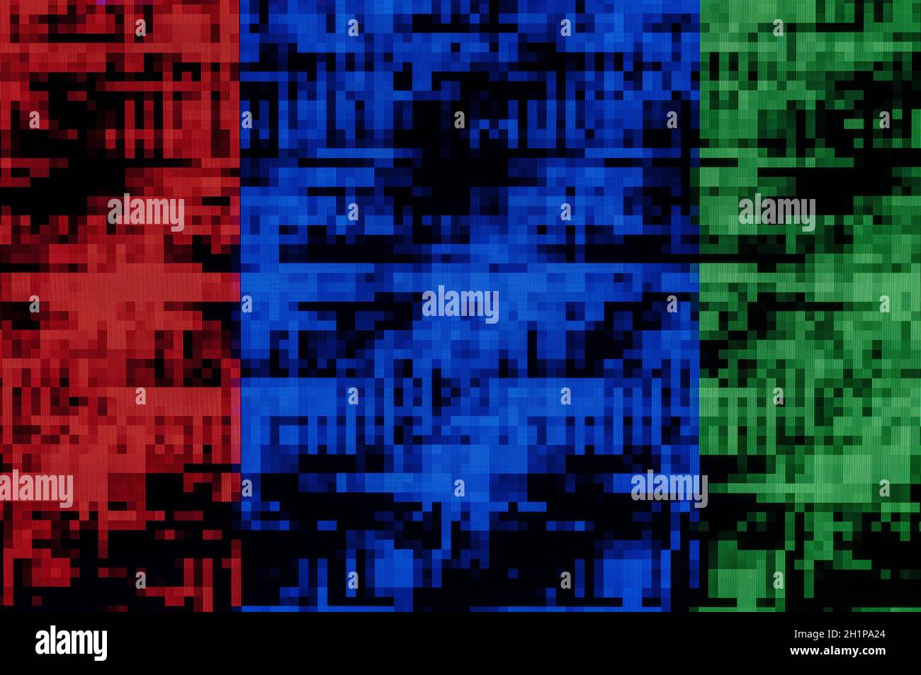 Abstract background, pattern of a digital glitch Stock Photo - Alamy
