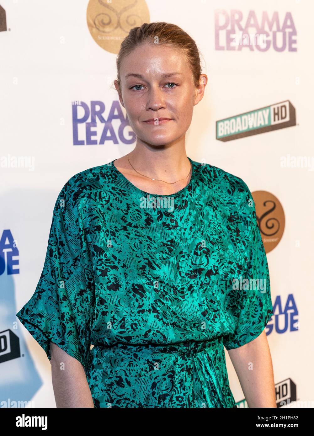 New York, US, October 18, 2021. Emily Davis attends Drama League ...