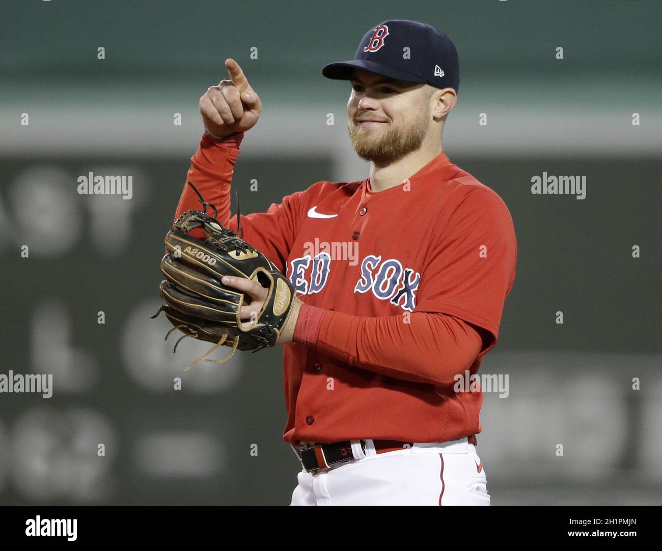 Red sox second baseman hires stock photography and images Alamy