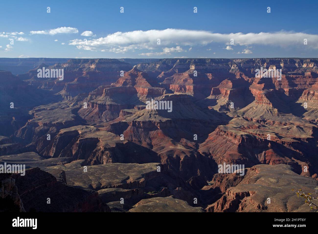 Grand Canyon seen from South Rim Trail, Grand Canyon National Park, Arizona, USA Stock Photo