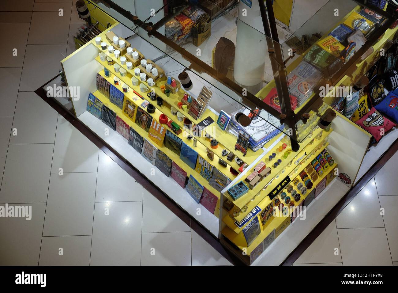 Indira Gandhi international airport duty free in Delhi Stock Photo Alamy