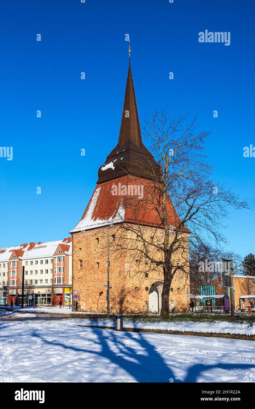 Historical buildings in the city Rostock, Germany Stock Photo - Alamy