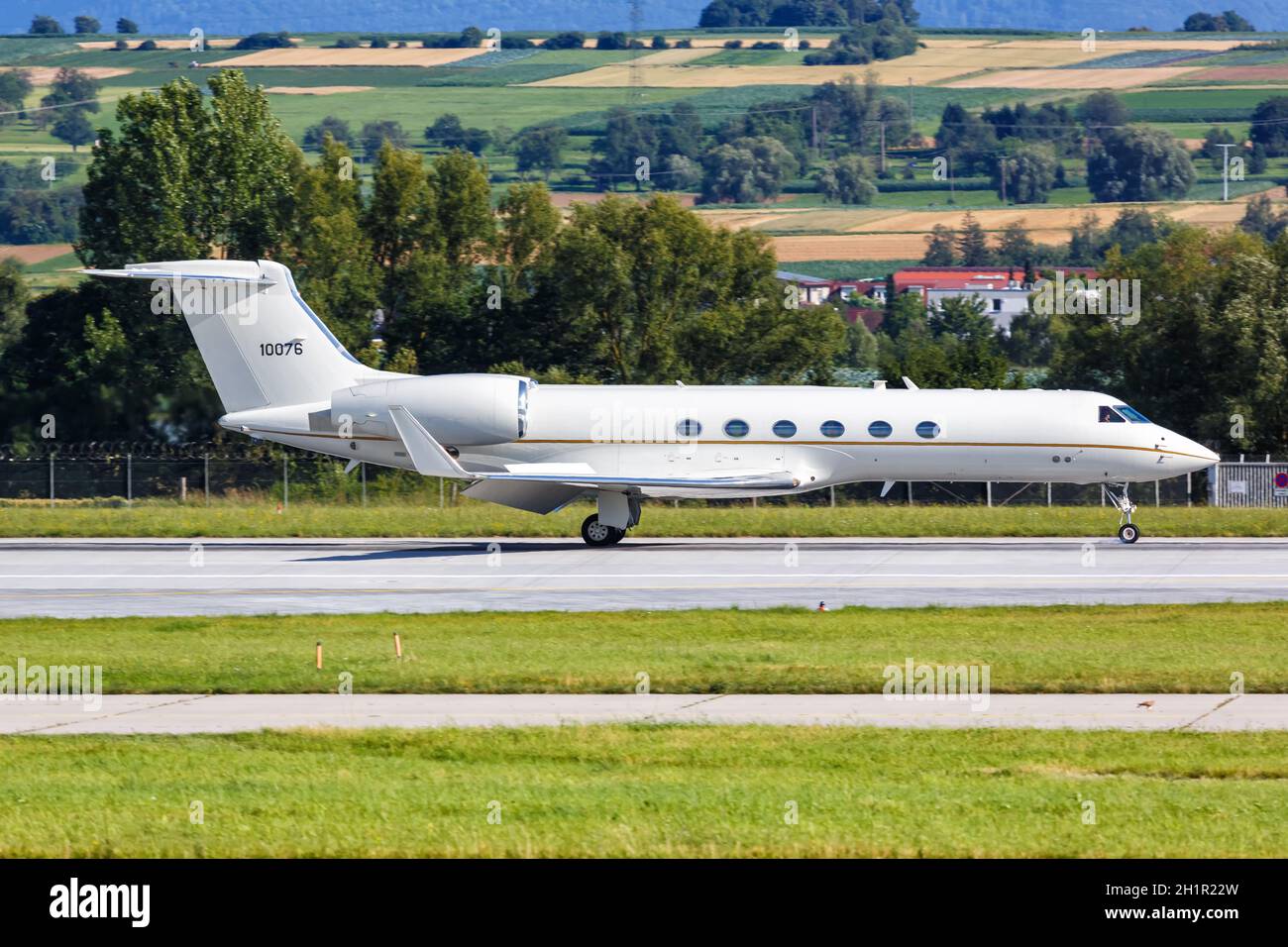 Stuttgart, Germany - July 9, 2020: United States US Air Force USAF ...