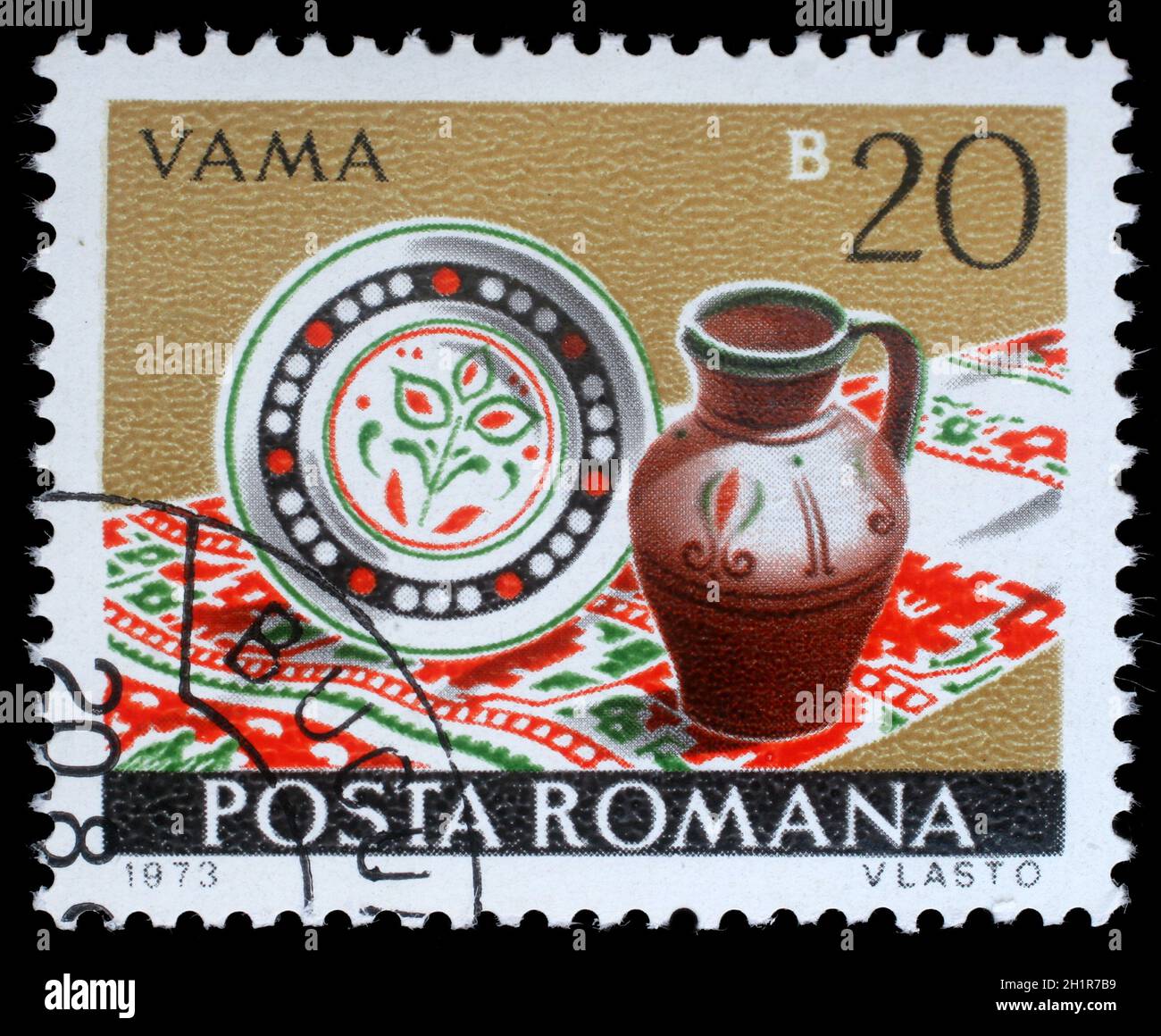 Pottery postage stamp hi-res stock photography and images - Alamy