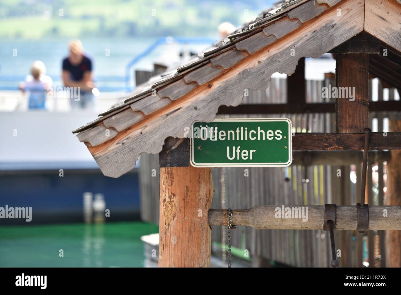 Sankt Wolfgang am Wolfgangsee, Bezirk Gmunden, Salzkammergut, Oberösterreich, Österreich, Europa - Sankt Wolfgang on Lake Wolfgangsee, Gmunden distric Stock Photo