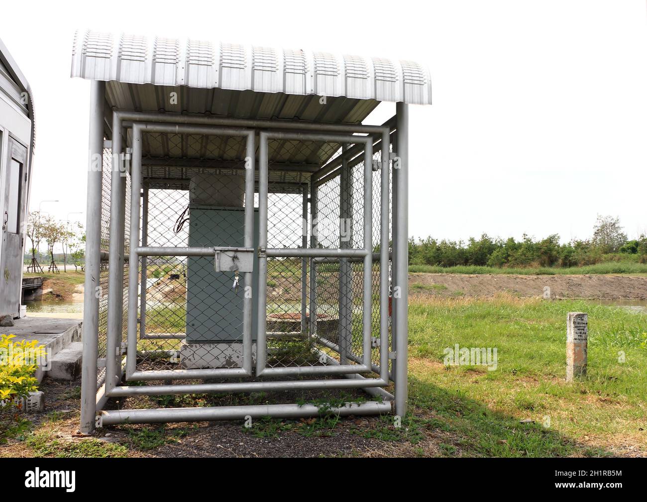 transformer Outdoor electric control box Stock Photo Alamy