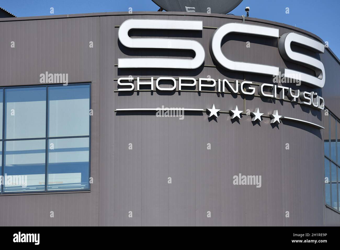 Das Einkaufszentrum SCS im Süden von Wien, eines der größten in Europa The shopping center SCS