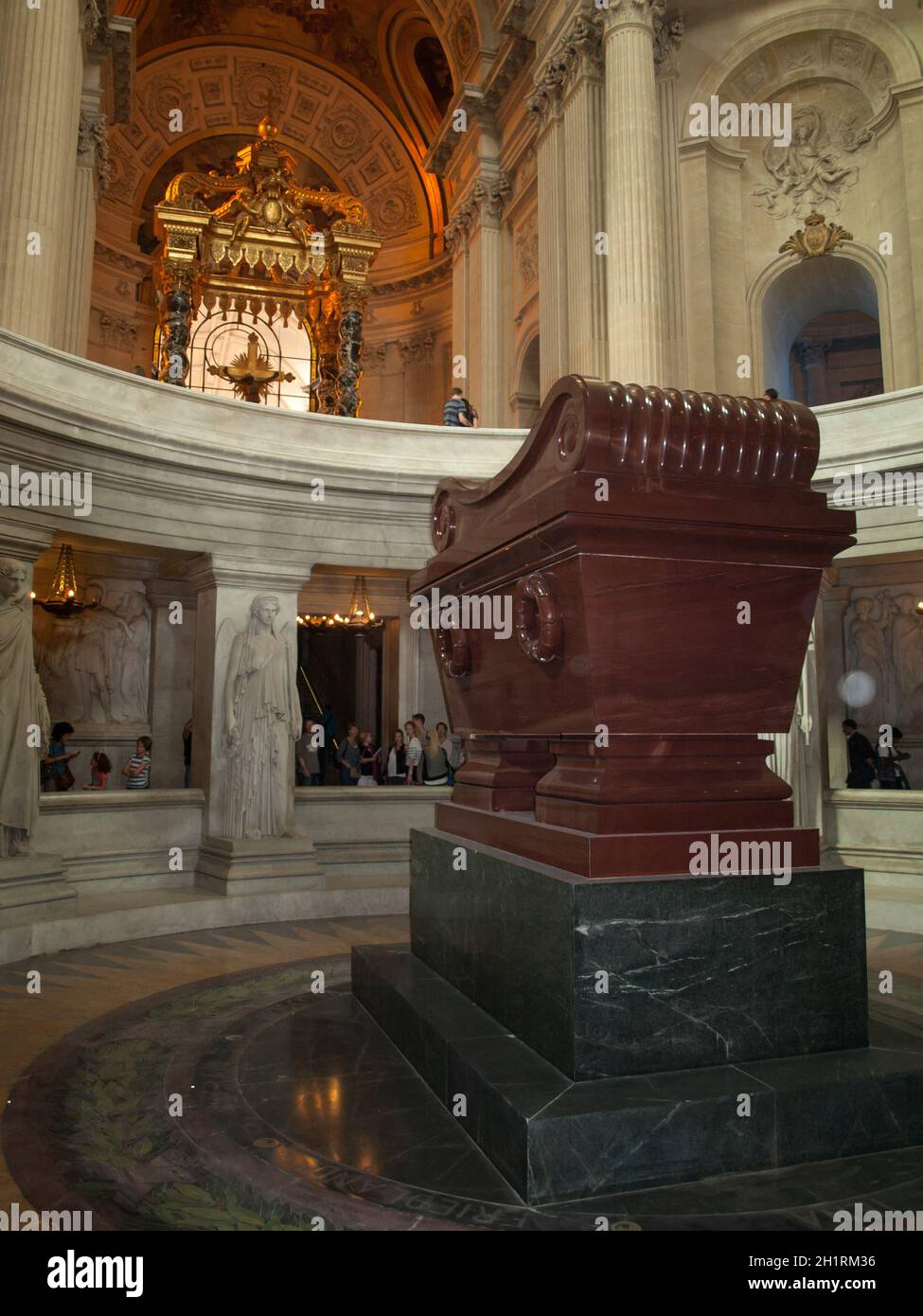 Napoleon's tomb at Les Invalides, Paris, France Stock Photo - Alamy