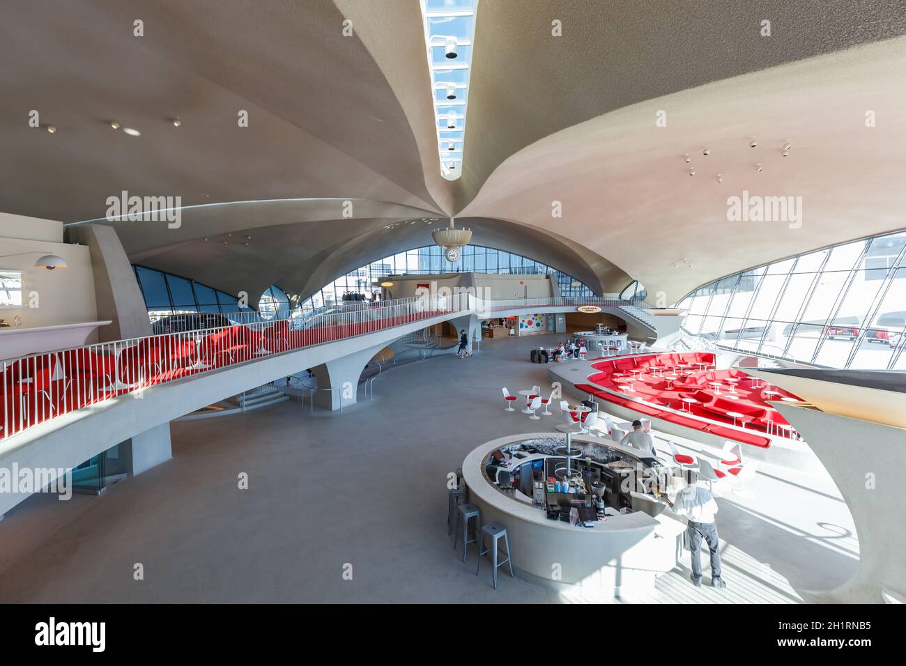 New York, United States March 1, 2020 TWA Hotel Terminal at New York