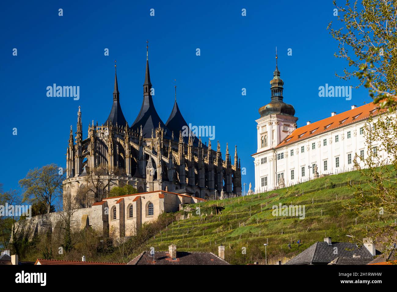 St Barbara s Church In Kutna Hora UNESCO Site Czech Republic Stock 