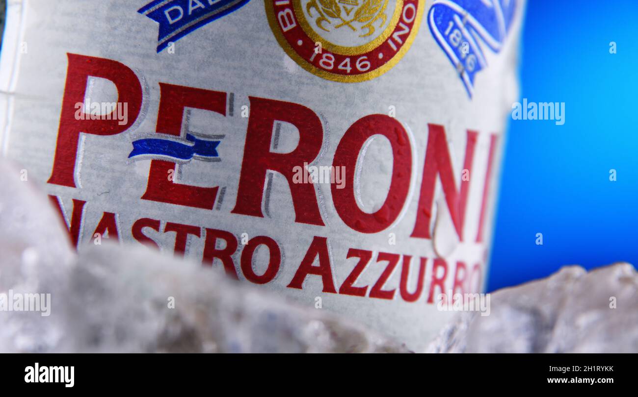Peroni nastro azzurro hi-res stock photography and images - Alamy