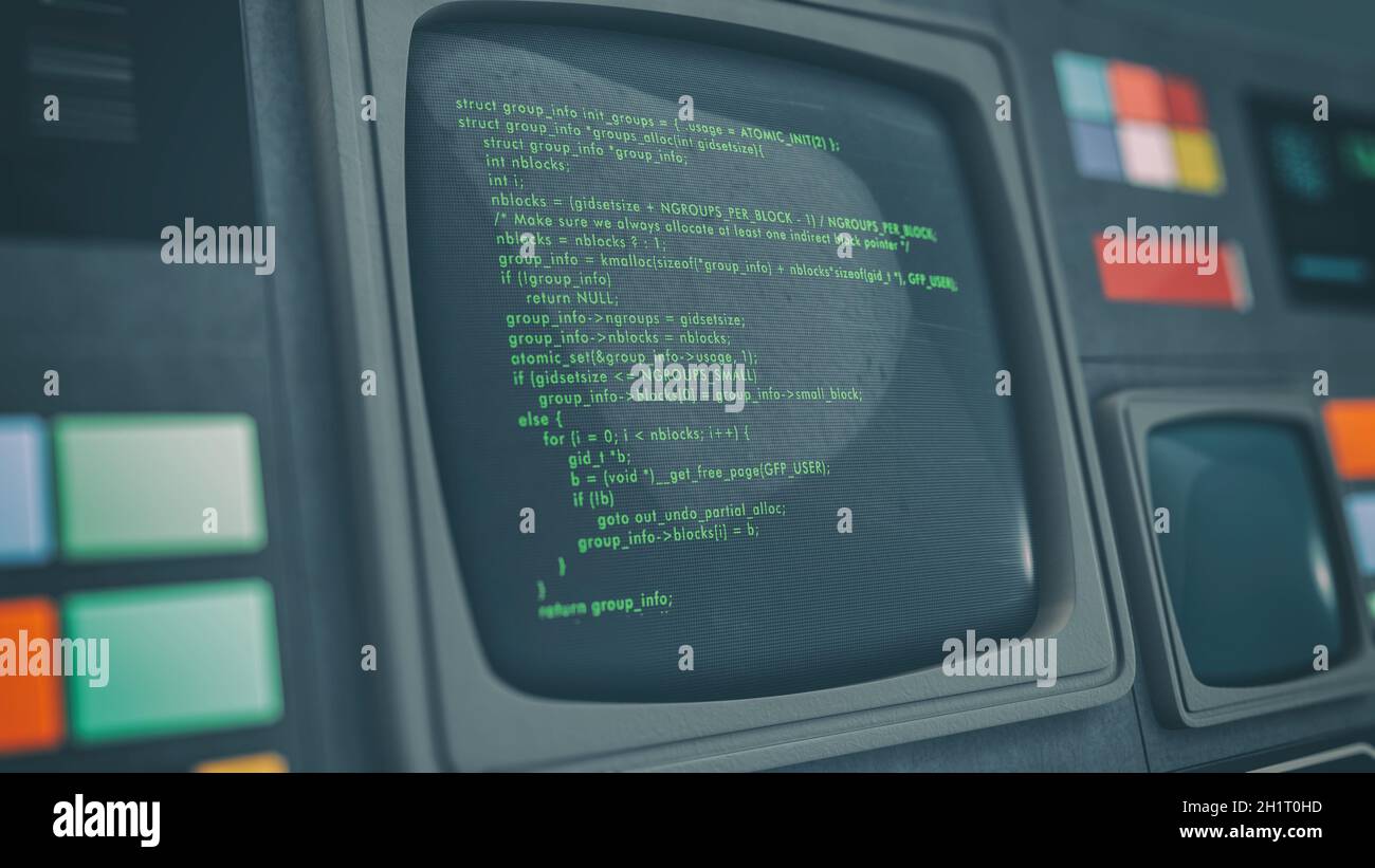 3d computer software coding hi-res stock photography and images - Alamy