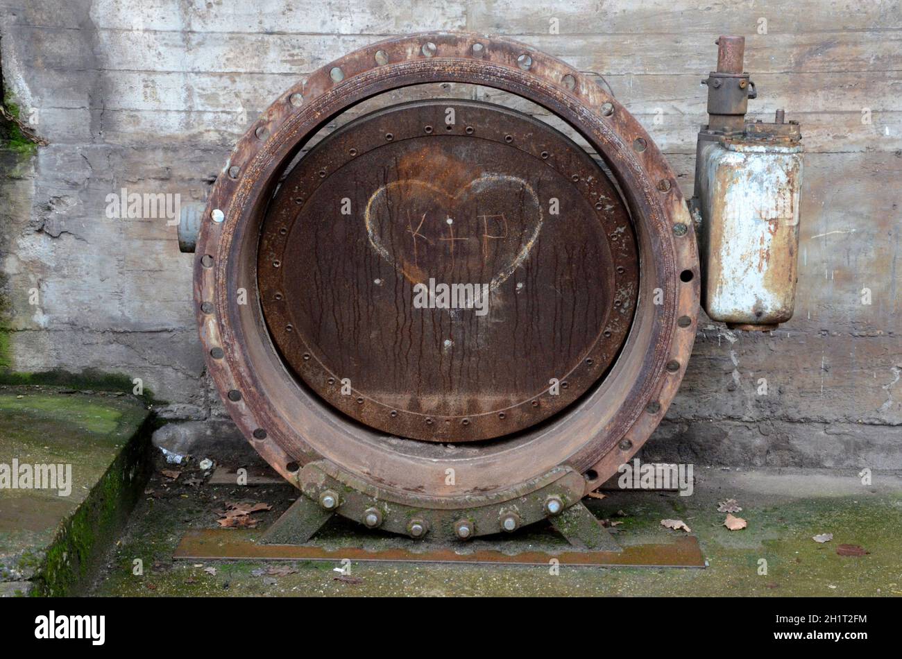 Landschaftspark Duisburg-Nord rund um ein stillgelegtes Stahlwerk