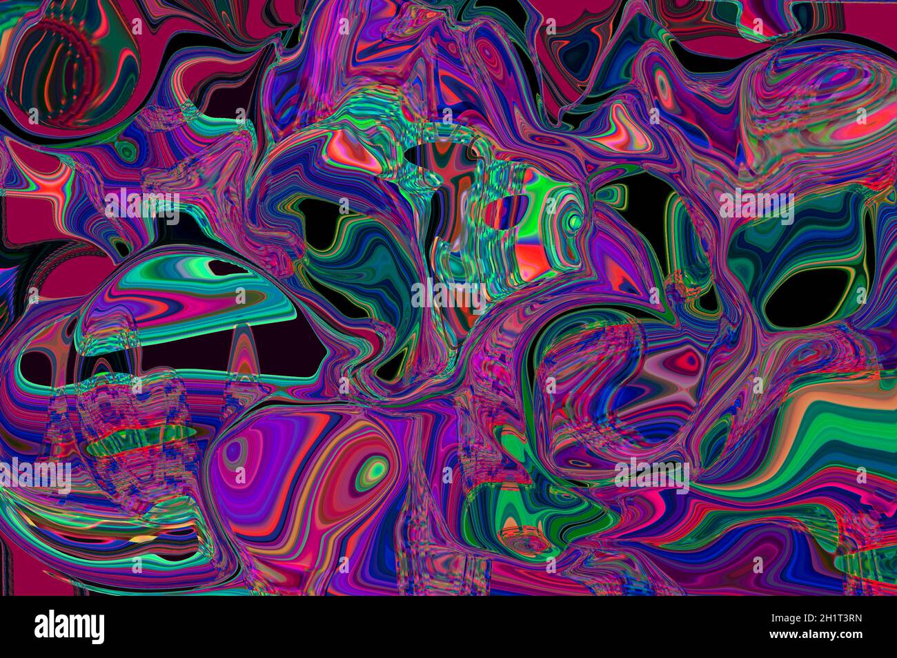 Abstract background, psychedelic pattern in neon colors of a digital glitch  Stock Photo - Alamy